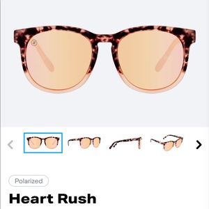 Never worn! Blenders Heart Rush sunglasses